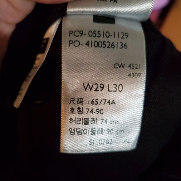 Levis Jeans Mens 29x30 Black 510 Skinny Premium Stretch Denim - Picture 4 of 14